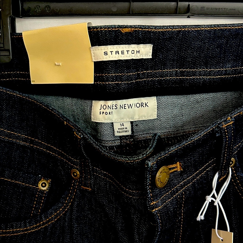 Jones New York Dark Blue Denim Jeans